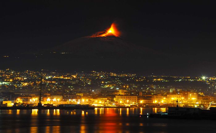 Путешествие к вулкану Этна