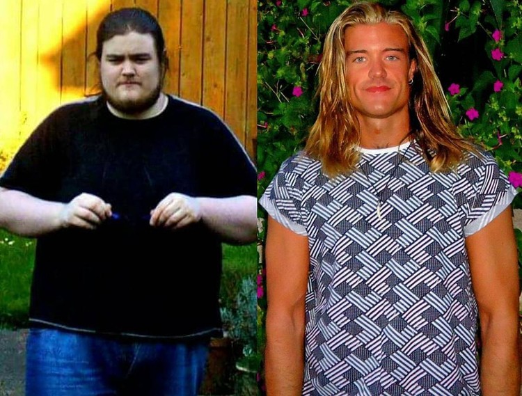 Из толстяков в красавцы. Невероятные фото до и после похудения 