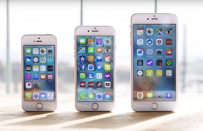 Выживаемость iPhone SE сравнили с iPhone 6s и iPhone 6s Plus