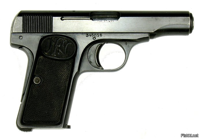 У Штирлица пистолет Browning FN 1910.