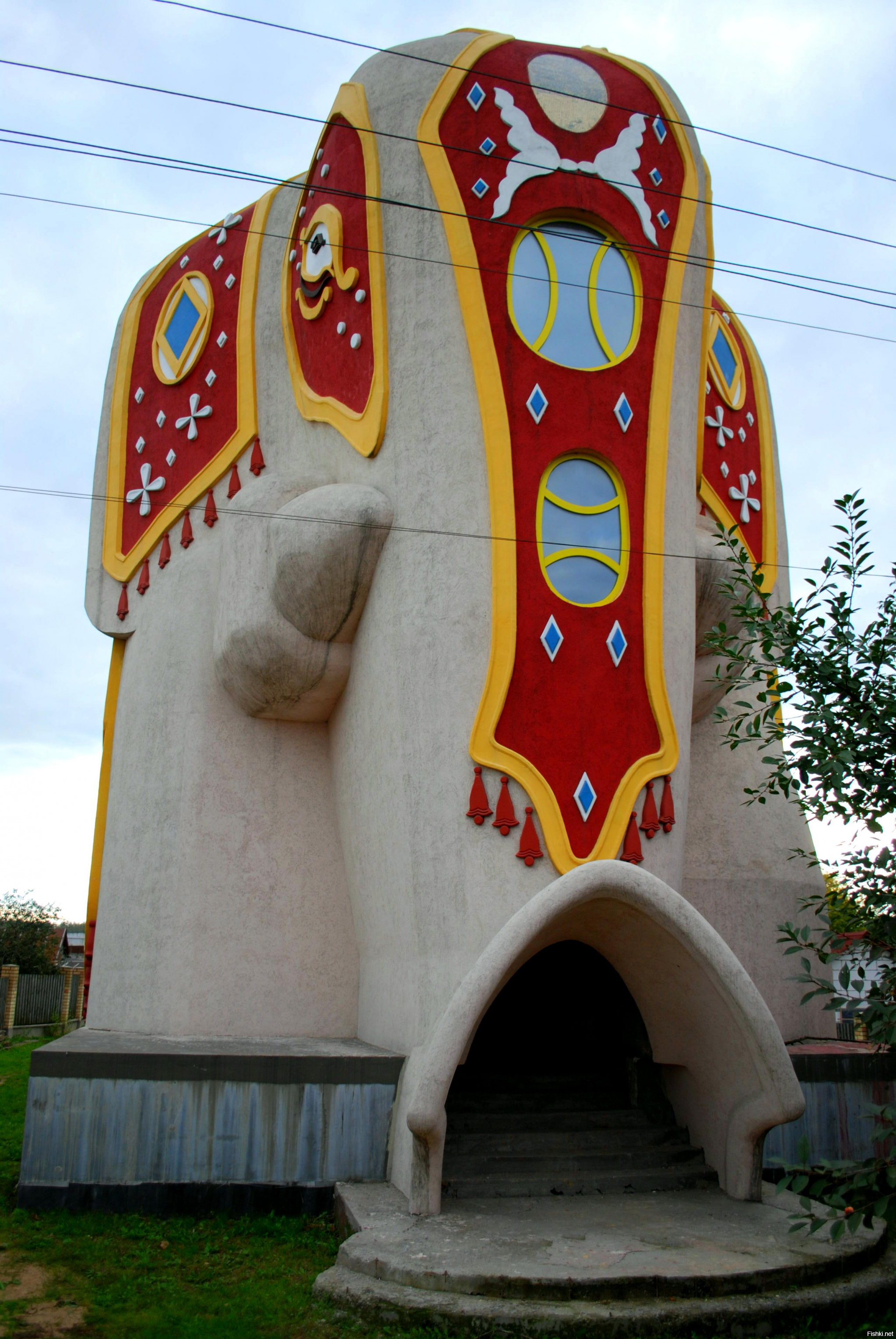 дом в виде слона в москве