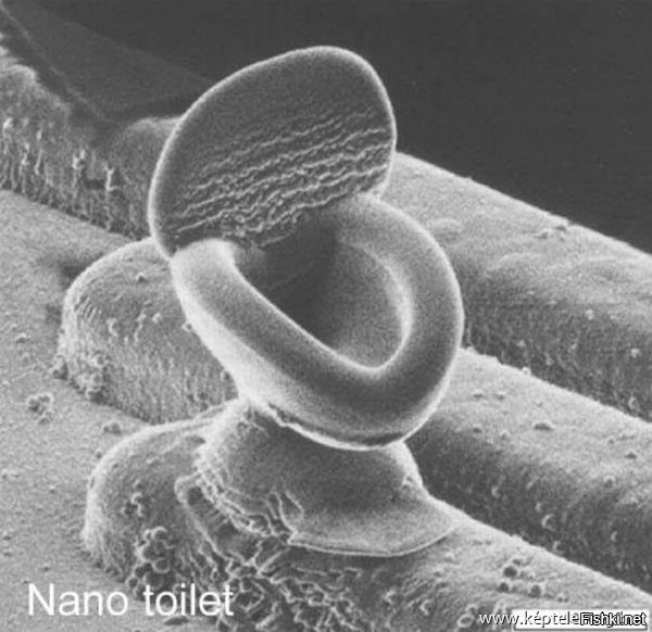 Пылинка под микроскопом