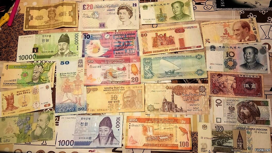 Покажи купюры. Деньги разных стран. Деньги разные валюты.