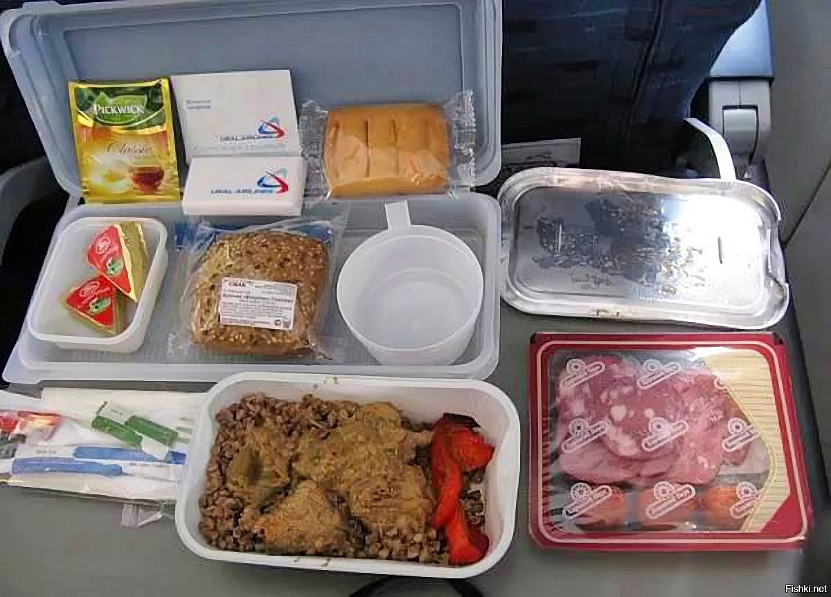 Можно брать продукты в самолет