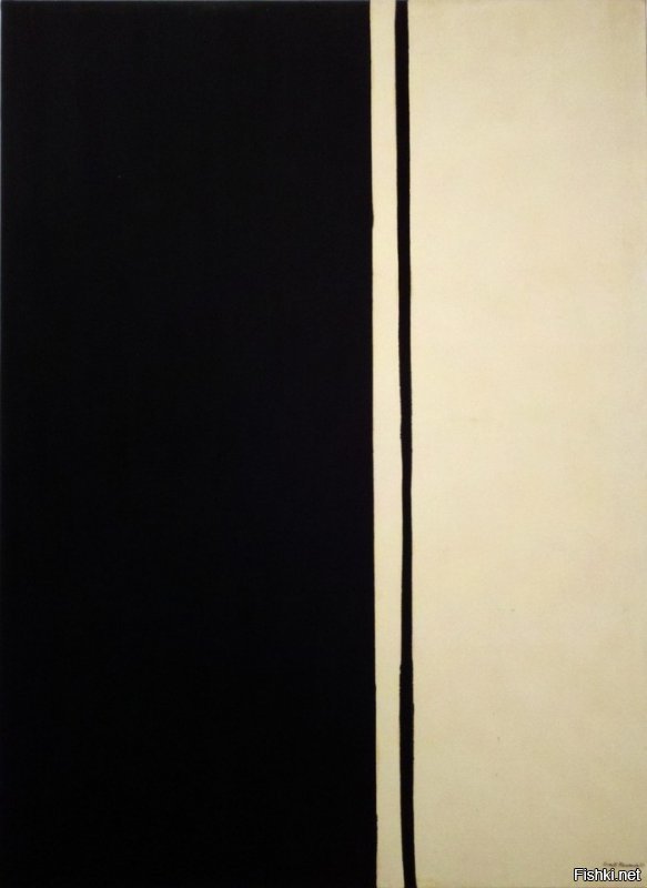 Рисует ничуть не хуже современных "художников"
Как, например, эти
Сай Твомбли.  Без названия    69,6 млн долларов.
Барнетт Ньюман.  Черный огонь I    84,2 млн долларов.