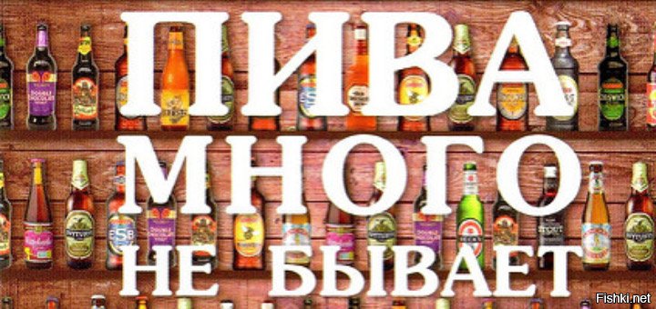 Пива много не бывает картинка