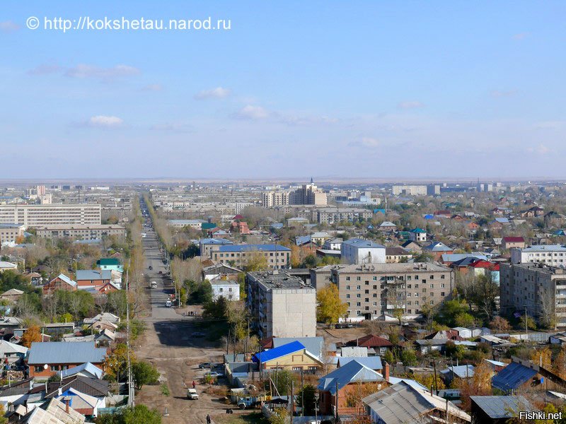 Карта спутник кокшетау