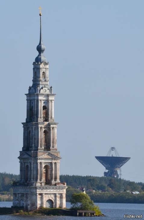 Так то это радиотелескоп из Калязина (Тверская область)
