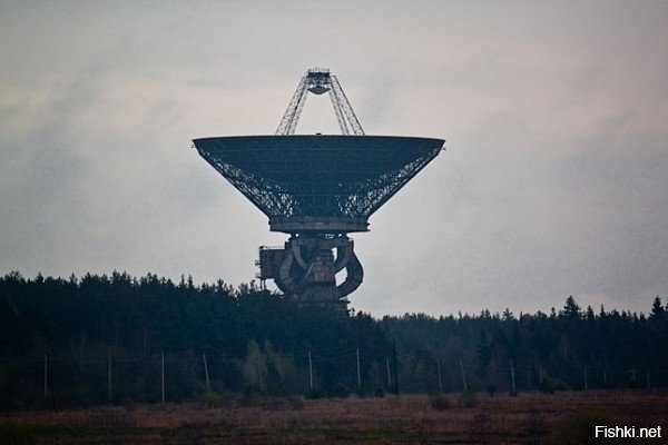 Так то это радиотелескоп из Калязина (Тверская область)