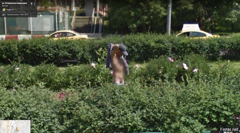 Самые странные и непонятные вещи, попавшие в камеру Google Maps