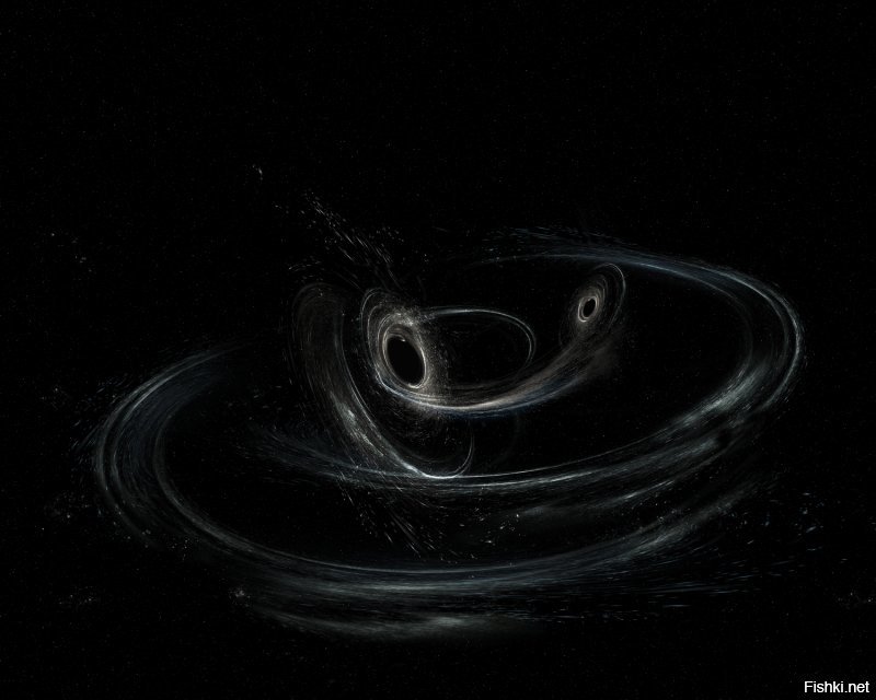 Зато обнаружили слияние чёрных дыр и образование гравитационных волн, а  это значит что не всё так просто, раз чёрная дыра настолько сильна в гравитационном плане, то отдать при слиянии с другой чёрной  дырой (более массивной) она ничего не может, а это не так, иначе это был бы бесконечный гравитационный танец чёрных дыр вокруг общего центра масс. А они, заразы такие - берут и сливаются.. и что ты будешь делать? Значит на точке соприкосновения двух горизонтов события - существуют силы невероятно высокие, скорости превышающие скорости света и аннигиляция материи.
По одной и теорий, в течении триллиардов триллиардов лет, звёзды будут краснеть, гаснуть и взрываться, образуя либо чёрные дыры, либо нейтронные, либо газ.. и в конечном итоге, останутся только чёрные дыры, которые поглотят весь межзвёздный газ, планеты и вообще всю материю во вселенной, а потом под действием общей гравитации сольются в одну сверх-сверх массивную единую чёрную дыру, которая в свою очередь не выдержав такой массы, как и её прародитель давнешяя звезда - коллапсирует внутрь самой себя, образовав - сингулярность из которой через единицу планковского времени - образуется взрыв, который породит новую вселенную.