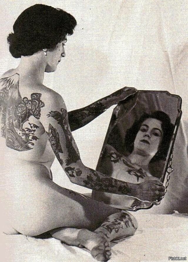 Mother grannies retro tattoo