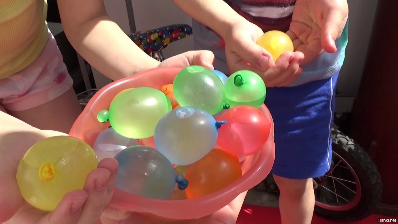 Игры с шарами для детей