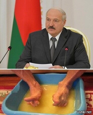 Уважая труд уборщиц: президент Лукашенко пришел на интервью в одних носках