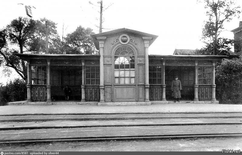 Трамвайная остановка "Красностуденческий проезд" 1951