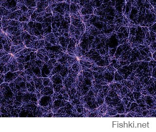 Крупномасштабная структура Вселенной как она выглядит из нашей Галактики по данным обзора SDSS. Яркость каждой точки отражает плотность распределения галактик в данном направлении в последовательно сменяющихся сечениях