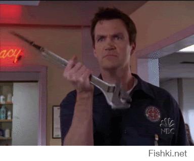 Уборщик, ключ-нож: